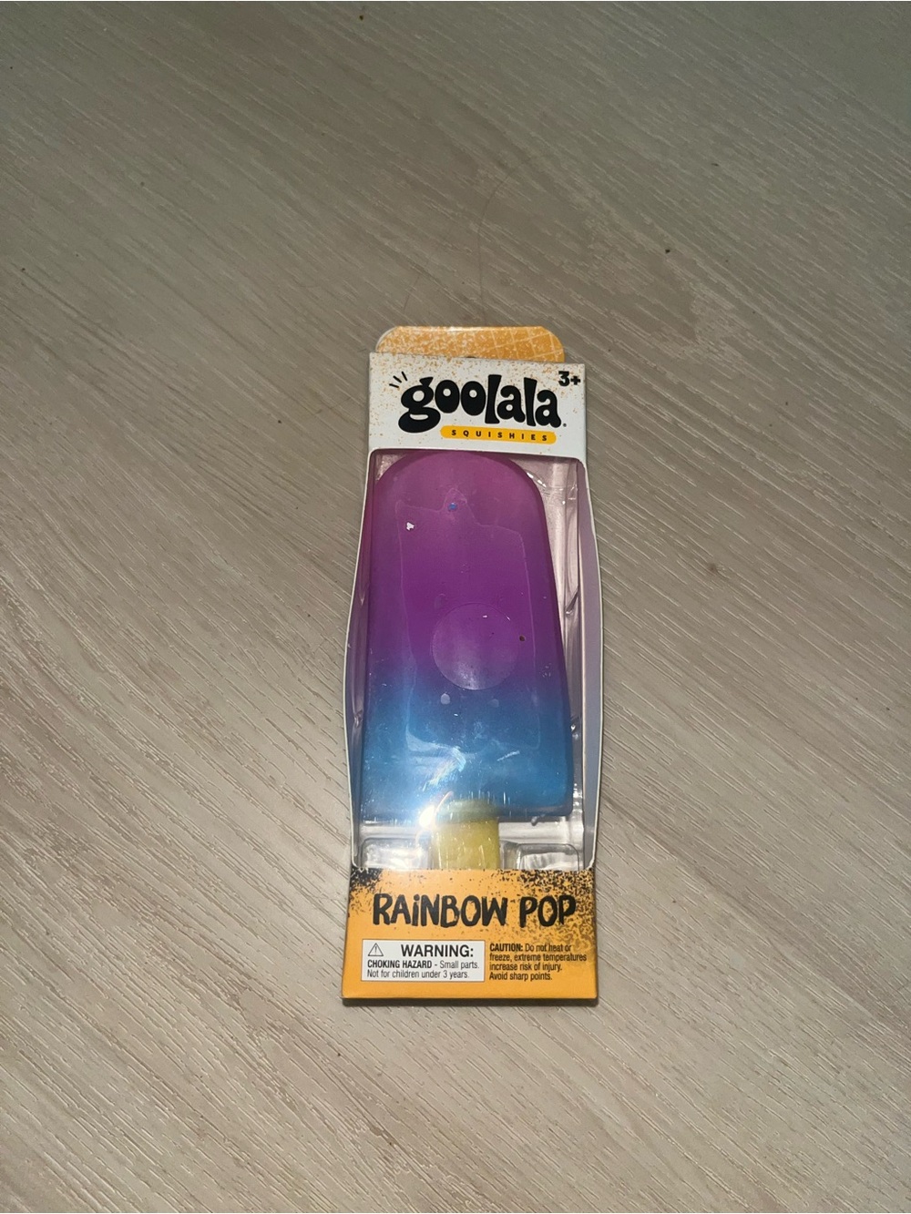 Rainbow Pop Purple Blue Popsicle squishy